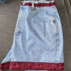 Vintage Bill Blass jeans shorts